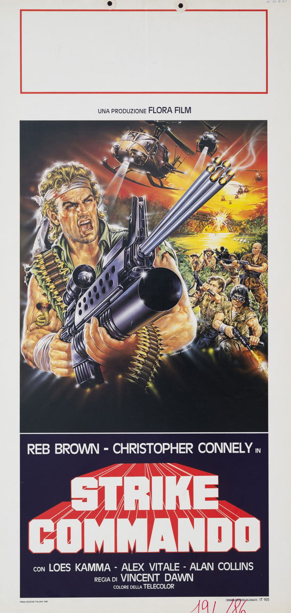 Strike Commando - Lobby Card 1