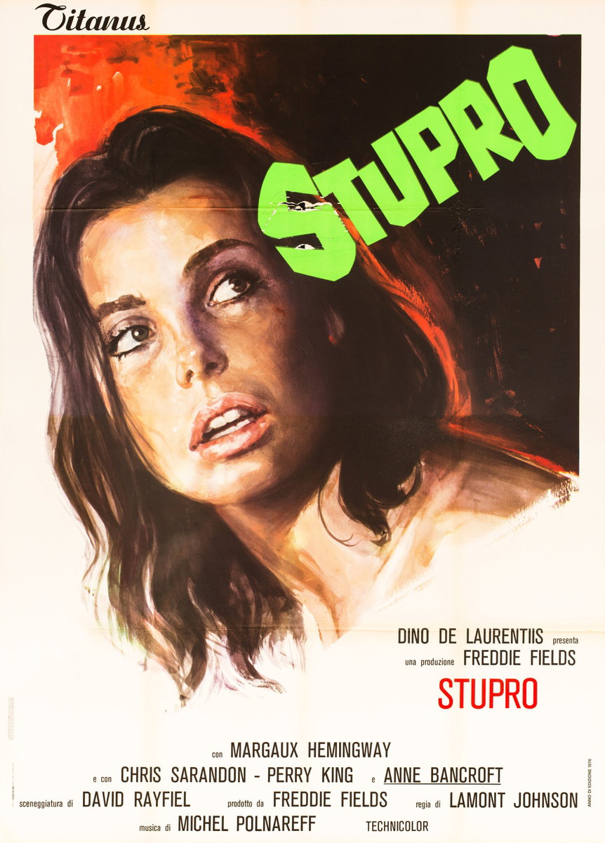Manifesto 2 per il film Stupro (1976)