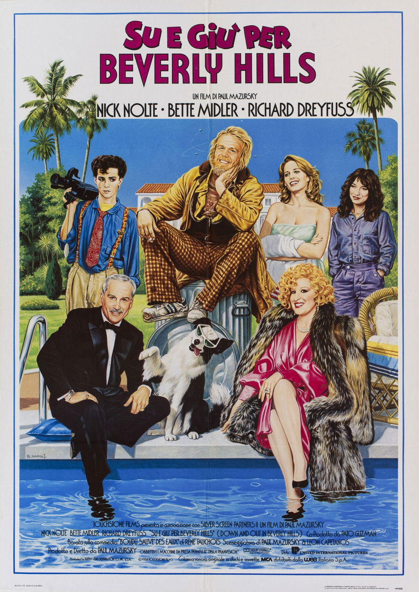 Su e giù per Beverly Hills - Manifesto 1