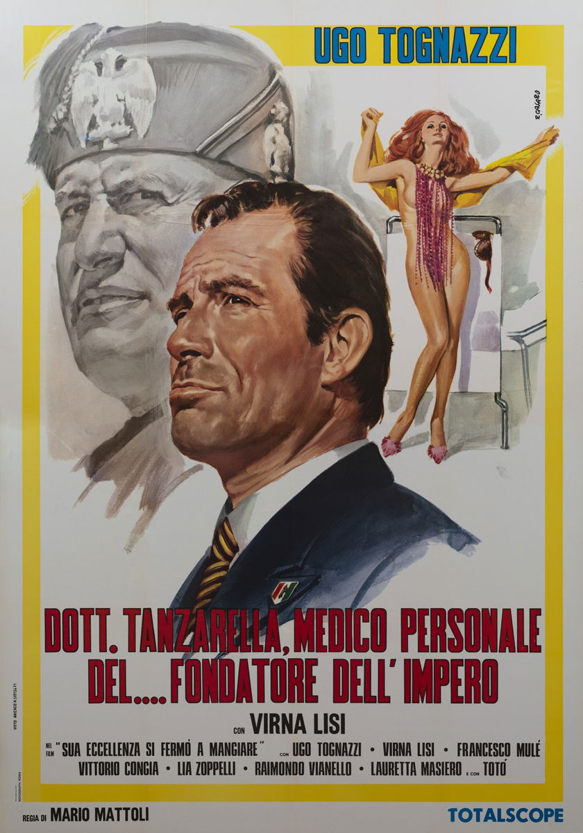 Sua Eccellenza si fermò a mangiare - Manifesto 1