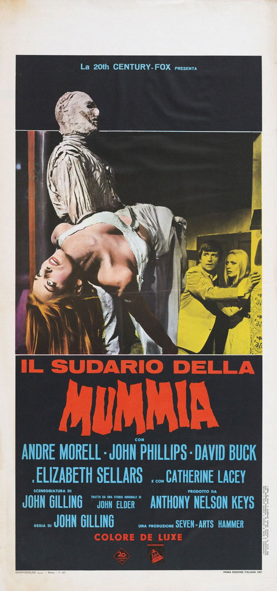 Il sudario della mummia - Locandina 1