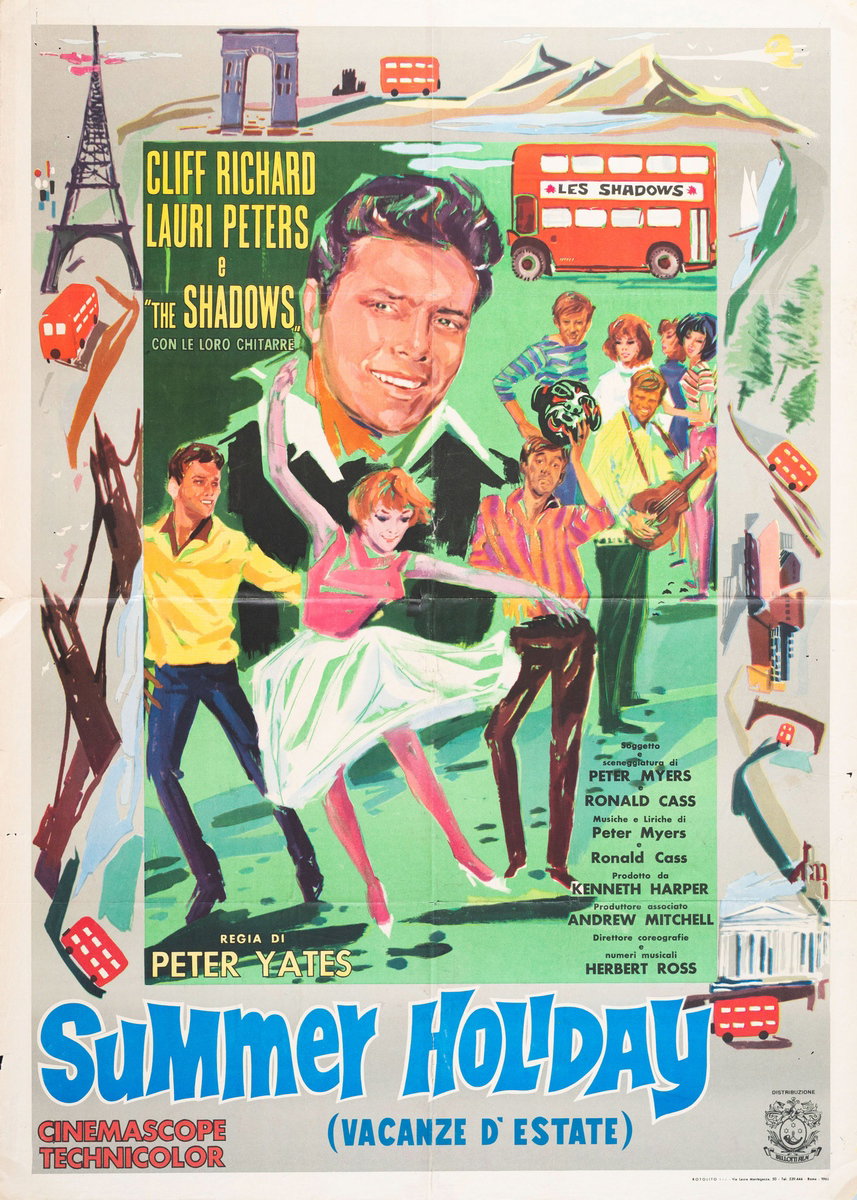 Manifesto 2 per il film Vacanze d'estate (1963)