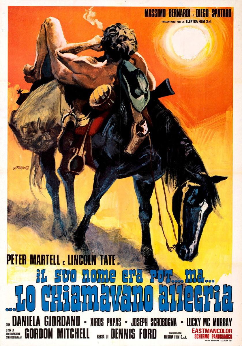 Il suo nome era Pot... ma... lo chiamavano Allegria - Manifesto 1