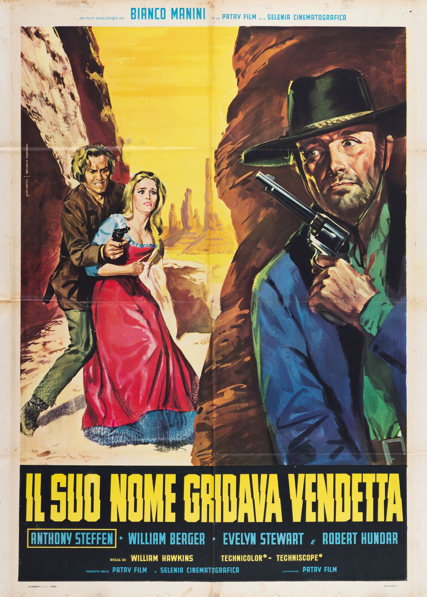 Il suo nome gridava vendetta - Manifesto 3