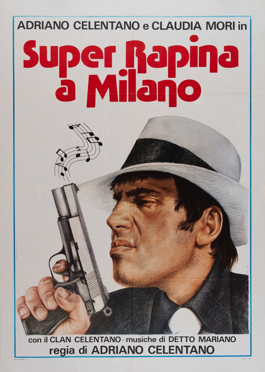 Manifesto 3 per il film Super rapina a Milano (1964)
