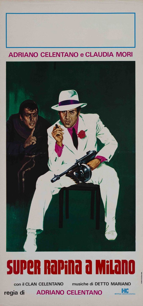 Locandina 2 per il film Super rapina a Milano (1964)