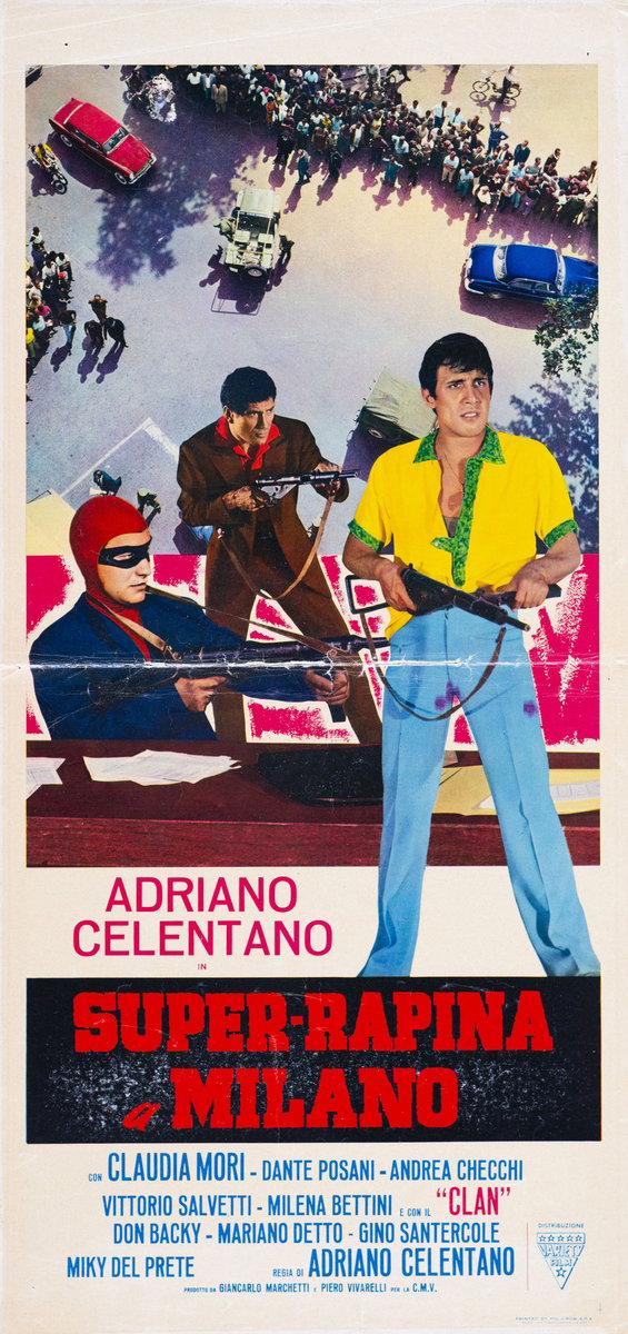 Locandina 3 per il film Super rapina a Milano (1964)