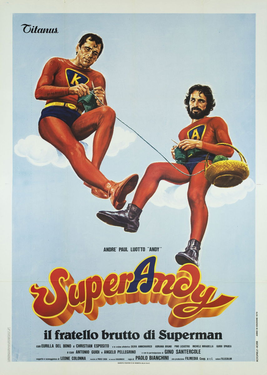 Super Andy, Ugly Brother of Superman - Poster 1