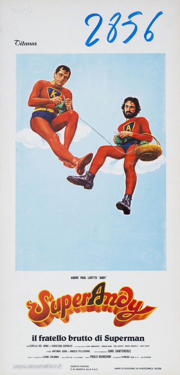 Super Andy, Ugly Brother of Superman - Lobby Card 1