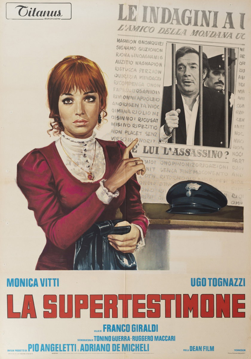 Poster 2 for the film The Superwitness (1971)