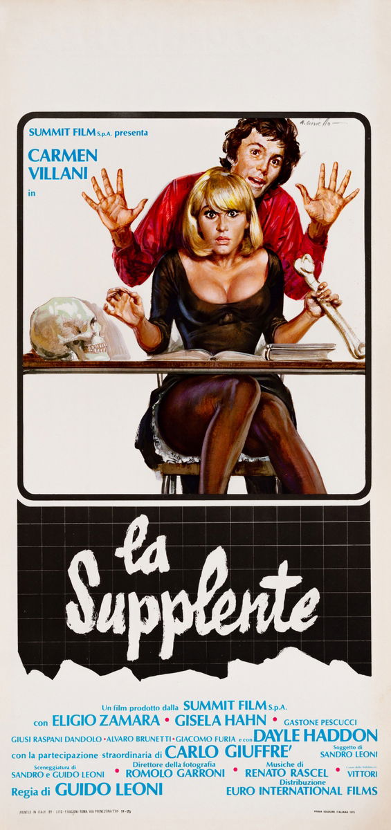 La supplente - Locandina 1