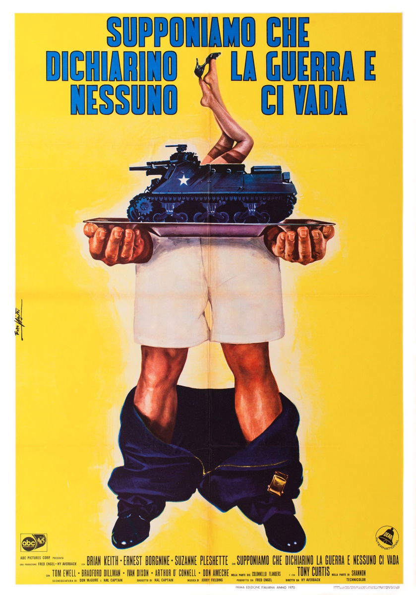 Supponiamo che dichiarino la guerra e nessuno ci vada - Manifesto 1