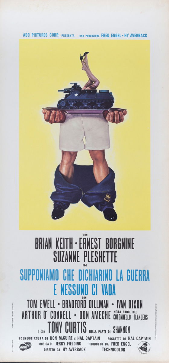 Suppose They Gave a War and Nobody Came? - Lobby Card 1