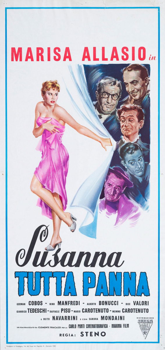 All Cream Susanna - Lobby Card 1