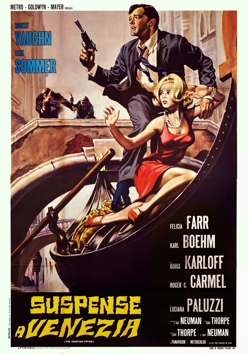 Suspense a Venezia - Manifesto 1