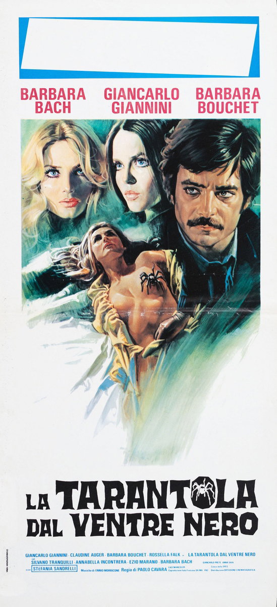 Locandina 2 per il film La tarantola dal ventre nero (1971)
