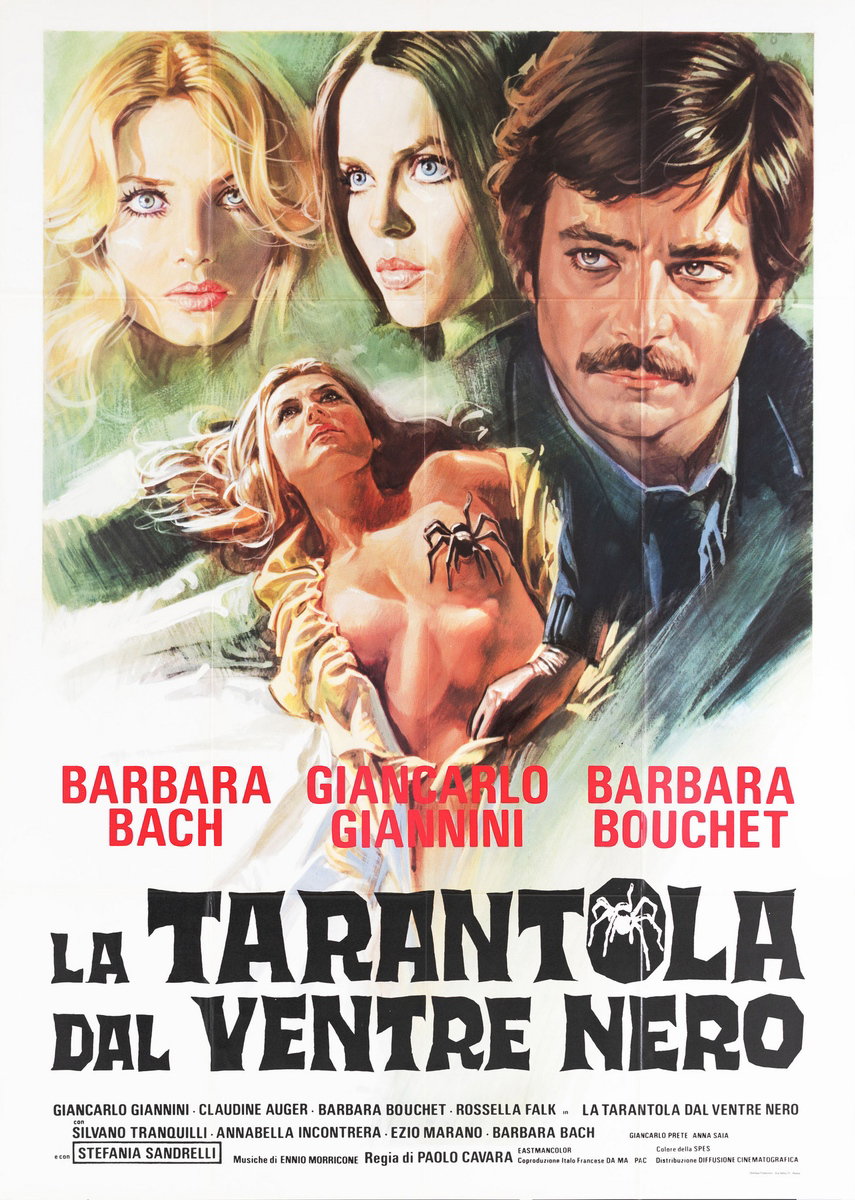 Manifesto 3 per il film La tarantola dal ventre nero (1971)