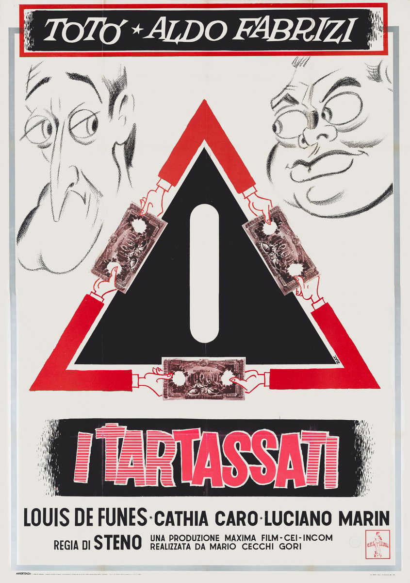 Poster 3 for the film The Overtaxed (1959)