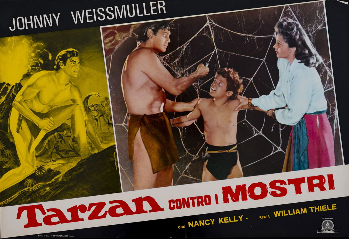 Tarzan contro i mostri - Fotobusta 1