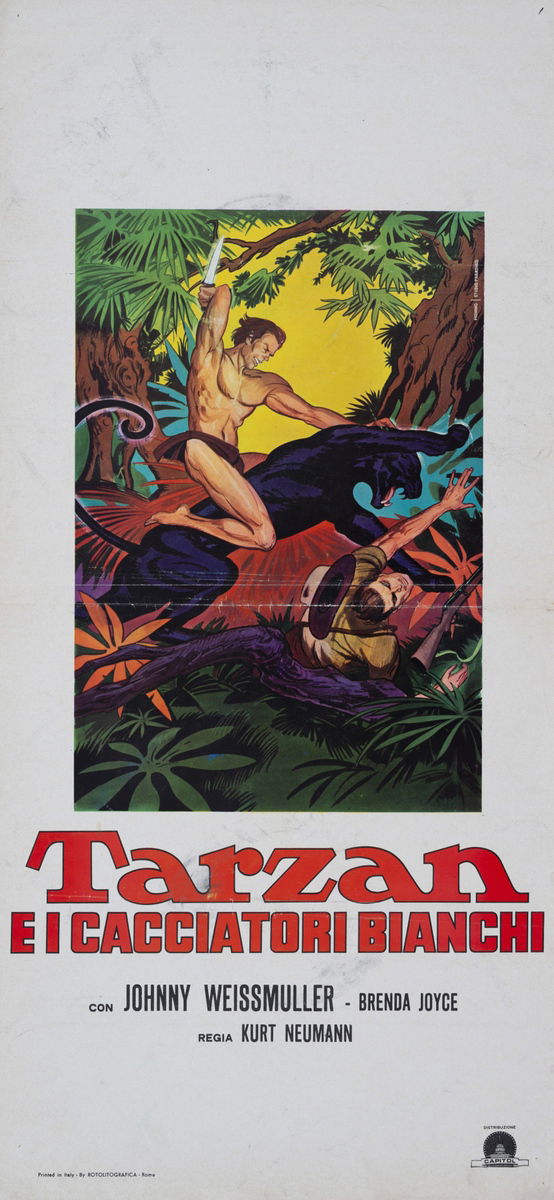 Tarzan and the Huntress - Lobby Card 1