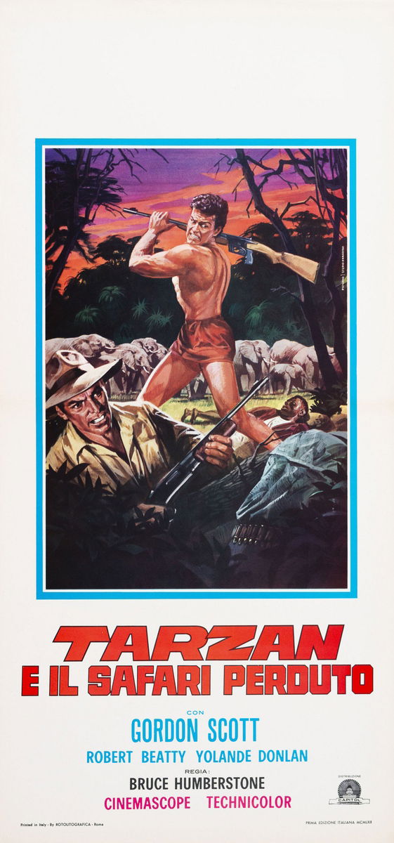 Tarzan and the Lost Safari - Lobby Card 1