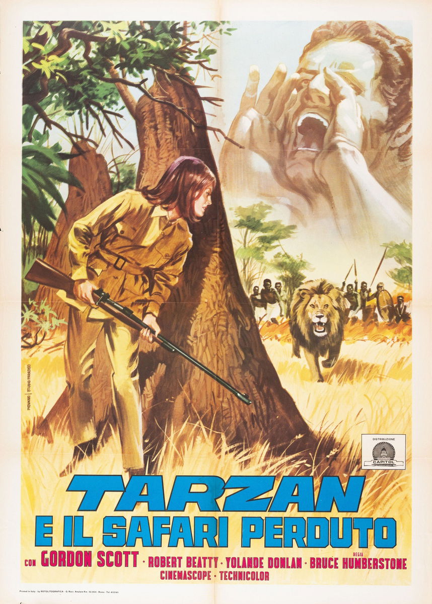Tarzan e il safari perduto - Manifesto 1