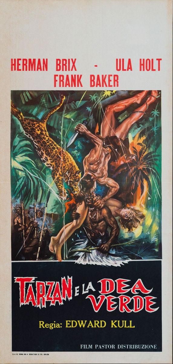 Tarzan e la dea verde - Lobby Card 1