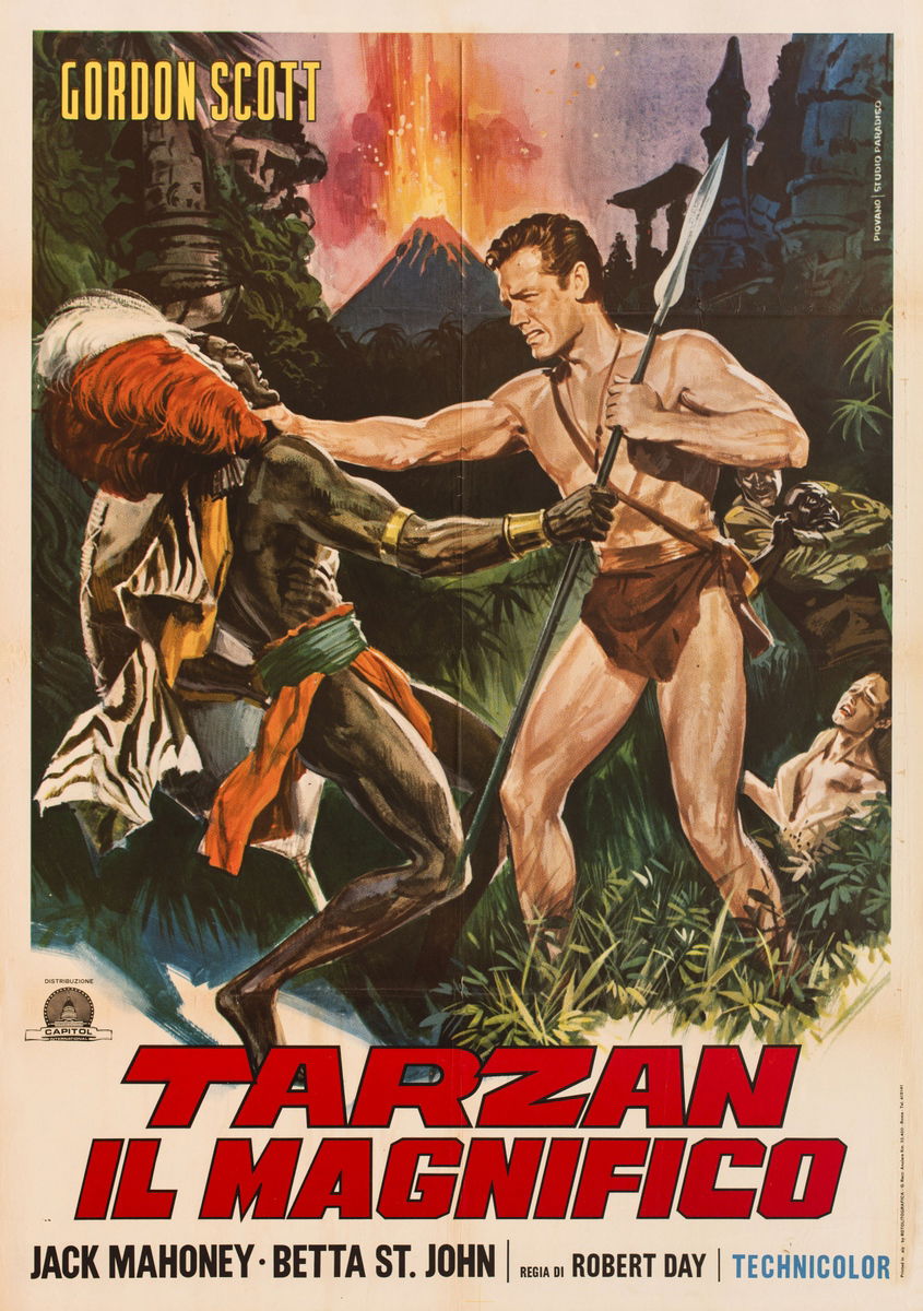 Tarzan il magnifico - Manifesto 1