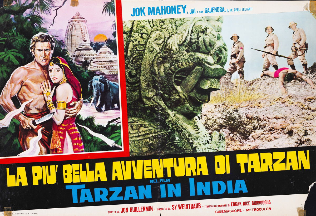 Tarzan Goes to India - Fotobusta 1