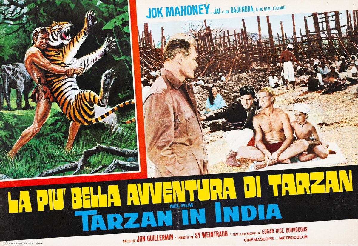 Fotobusta 2 per il film Tarzan in India (1962)