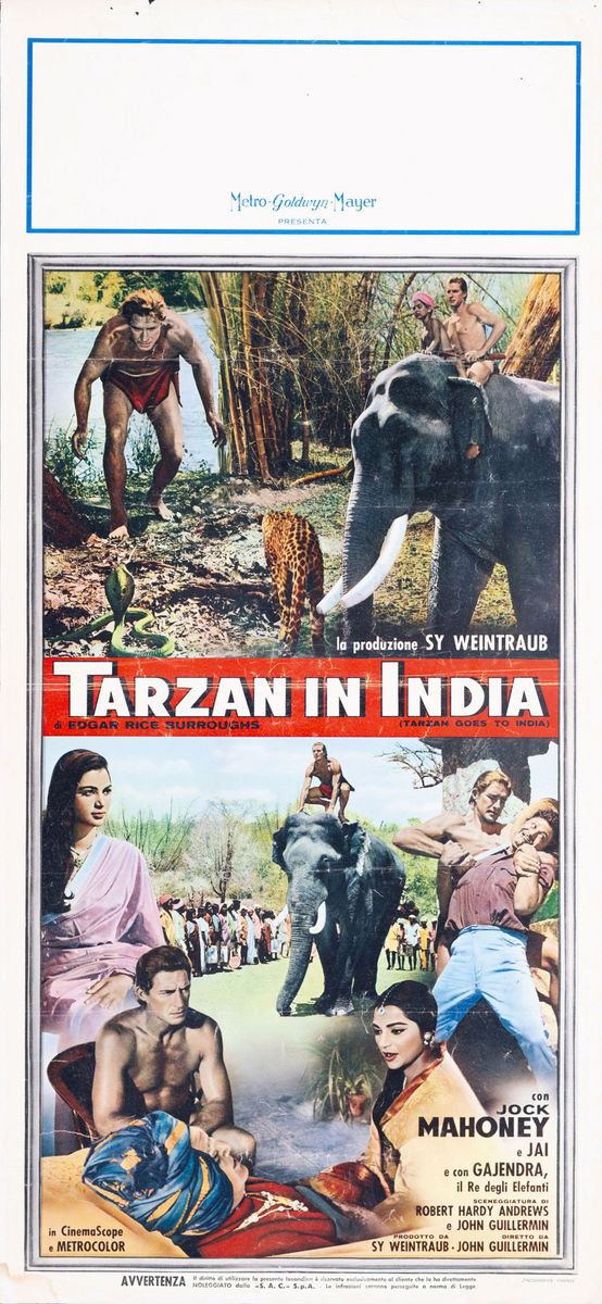 Tarzan Goes to India - Lobby Card 1
