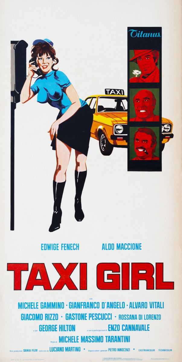 Taxi Girl - Lobby Card 1