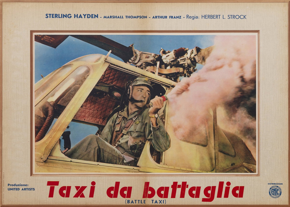 Fotobusta 2 per il film Taxi da battaglia (1955)