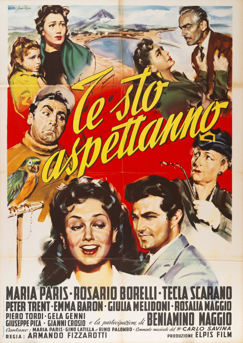 Te stò aspettanno - Manifesto 1