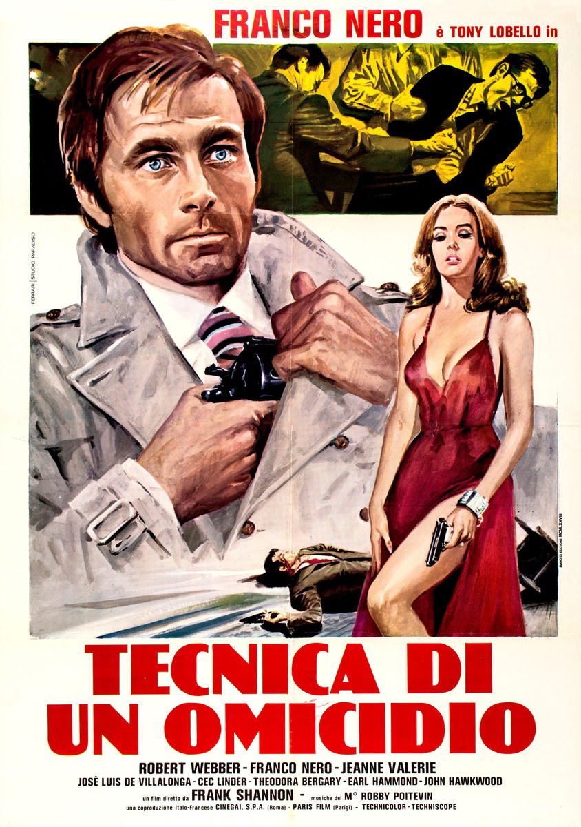 Tecnica di un omicidio - Manifesto 1