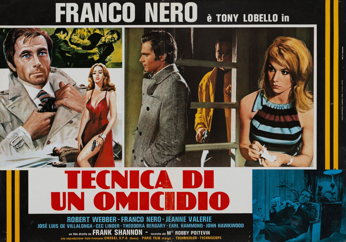 Tecnica di un omicidio - Fotobusta 1