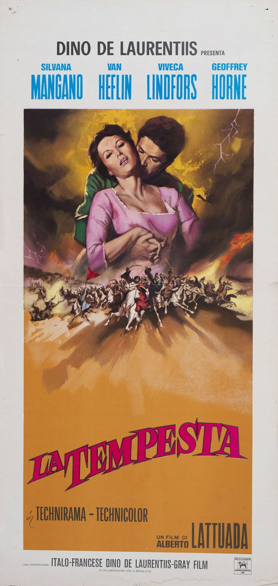 Locandina 2 for the film Tempest (1958)