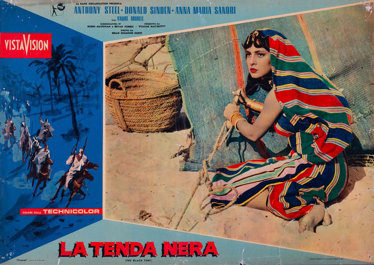 La tenda nera - Fotobusta 1