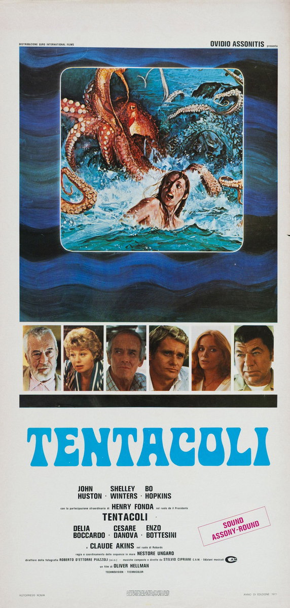 Tentacoli - Lobby Card 1