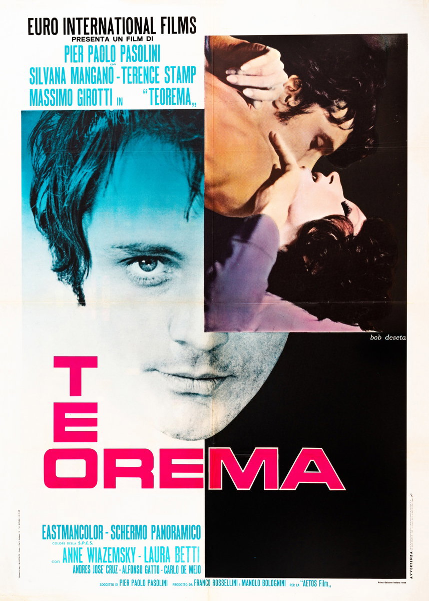 Poster 2 for the film Theorem (1968)