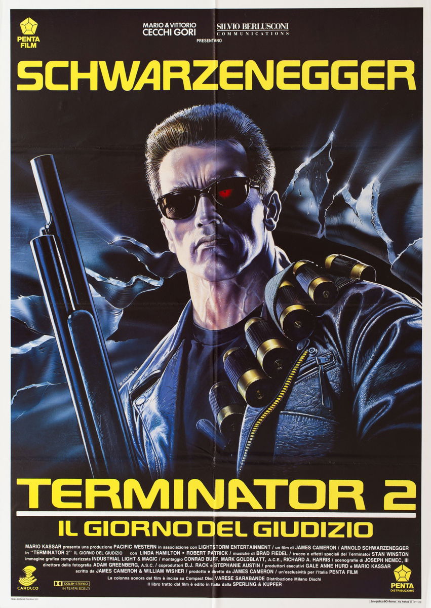 Terminator 2 - Il giorno del giudizio - Manifesto 1