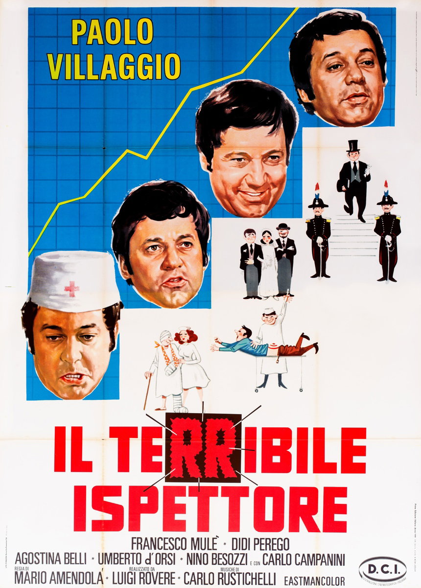 Il terribile ispettore - Manifesto 2