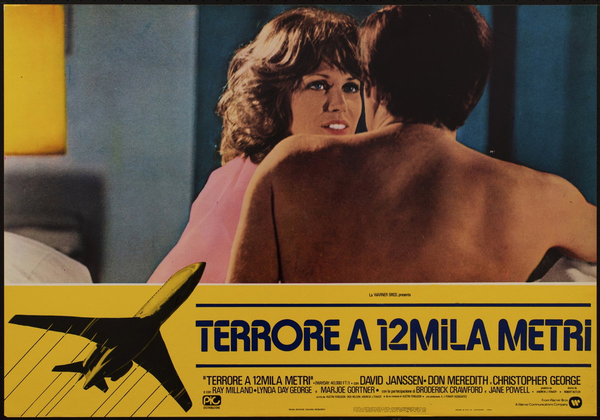 Fotobusta 2 per il film Terrore a 12 mila metri (1977)