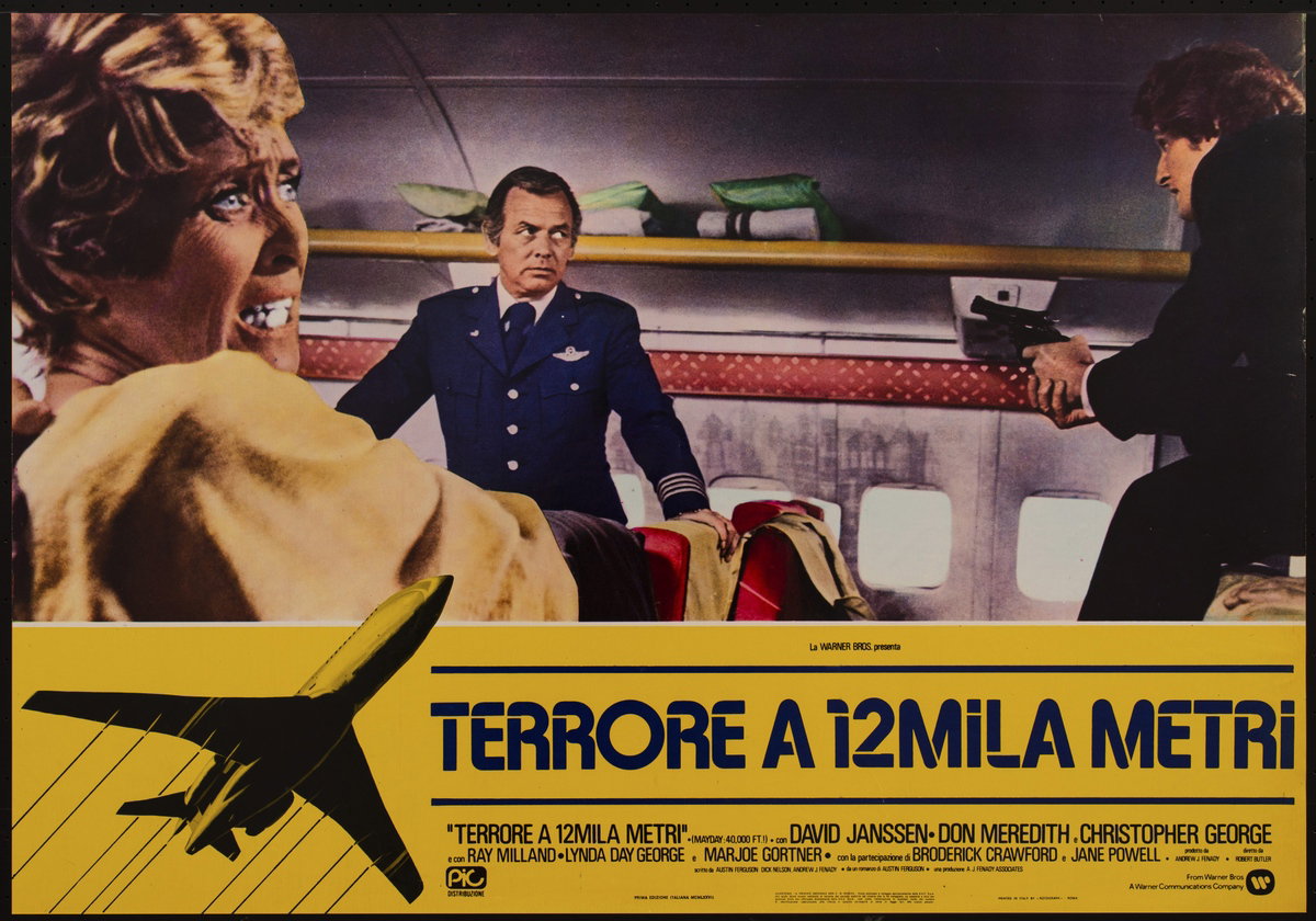 Fotobusta 3 per il film Terrore a 12 mila metri (1977)