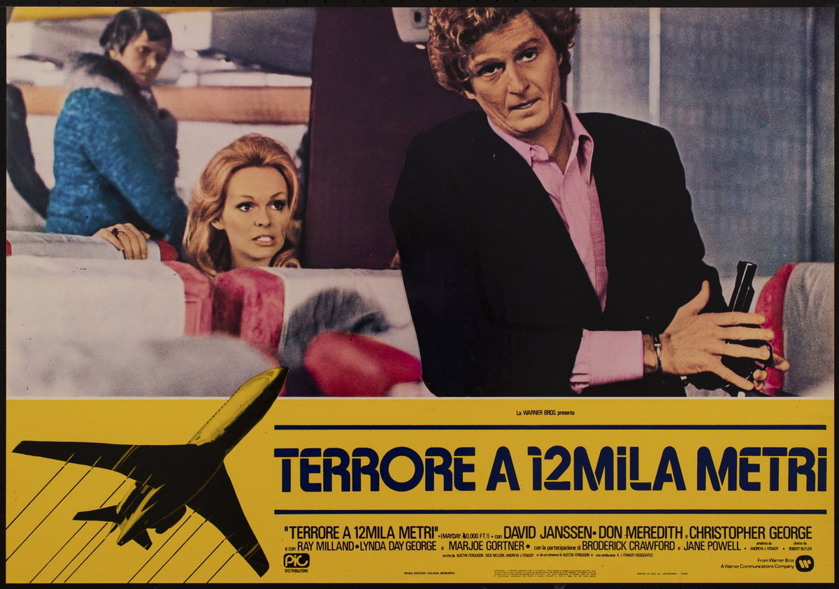 Fotobusta 4 per il film Terrore a 12 mila metri (1977)