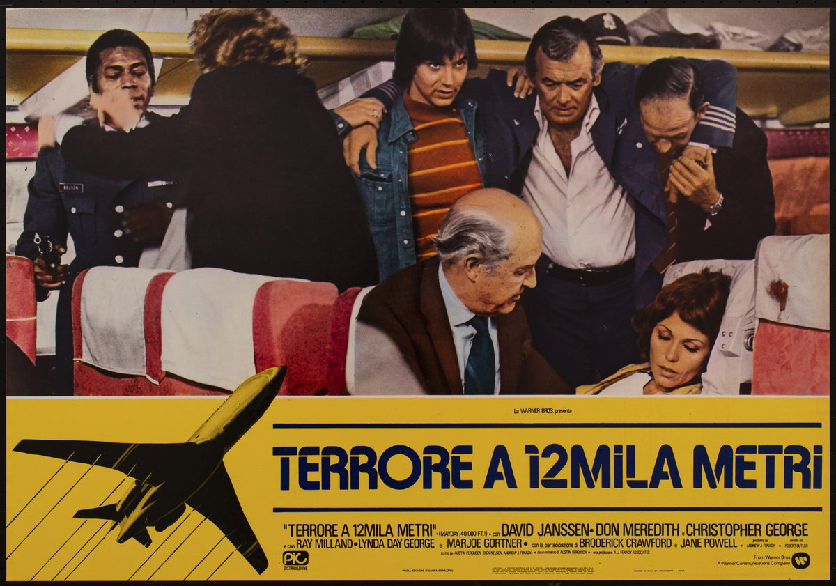 Fotobusta 5 per il film Terrore a 12 mila metri (1977)