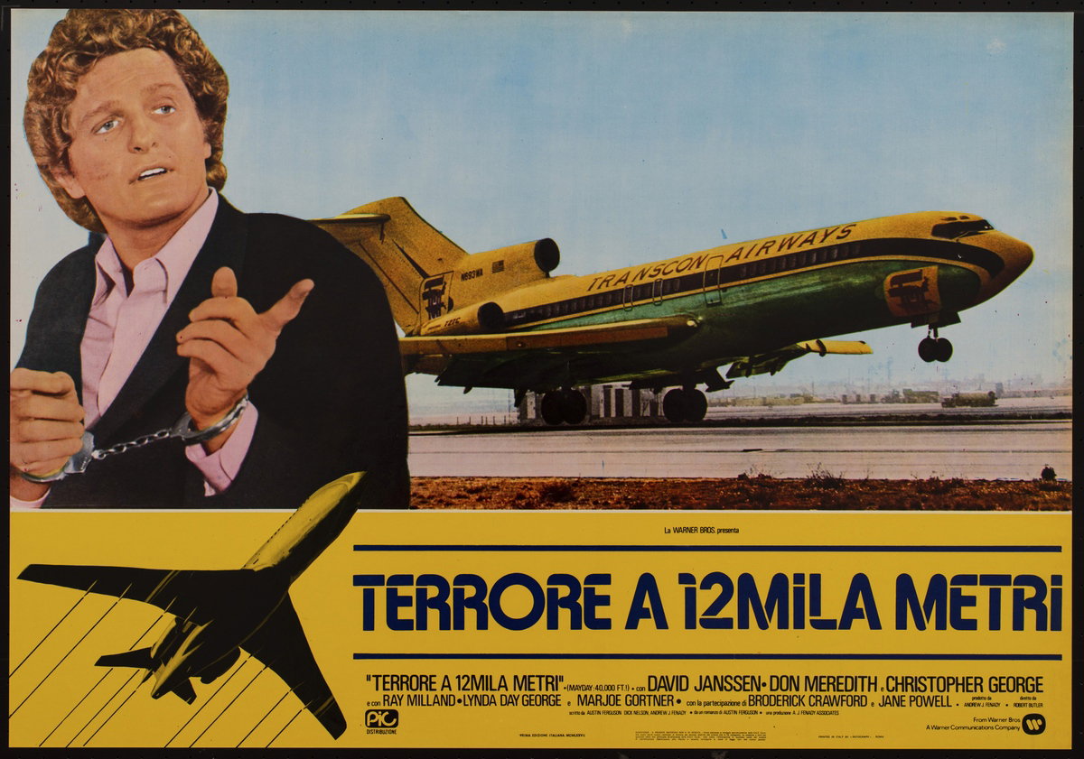 Fotobusta 6 per il film Terrore a 12 mila metri (1977)