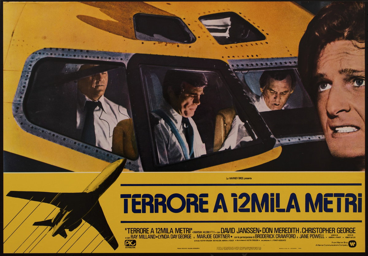 Fotobusta 7 per il film Terrore a 12 mila metri (1977)
