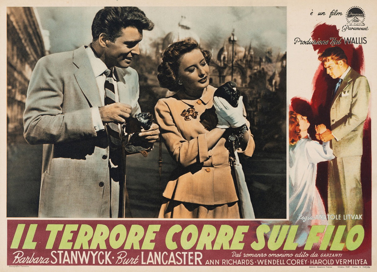 Lobby Card 2 for the film Sorry, Wrong Number (1948)
