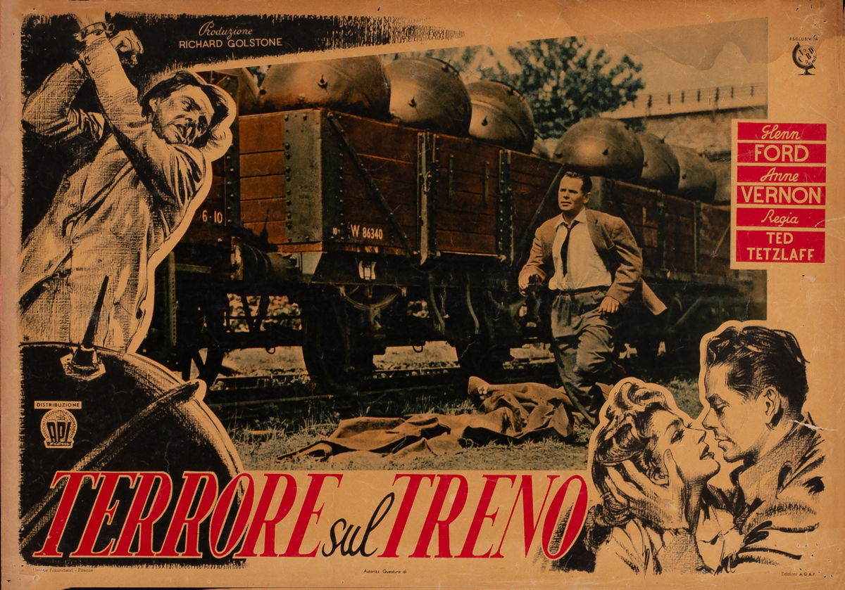Terrore sul treno - Fotobusta 1